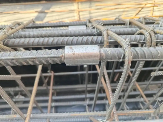 白碱滩隧道专用直螺纹钢筋套筒 盾构钢筋接头